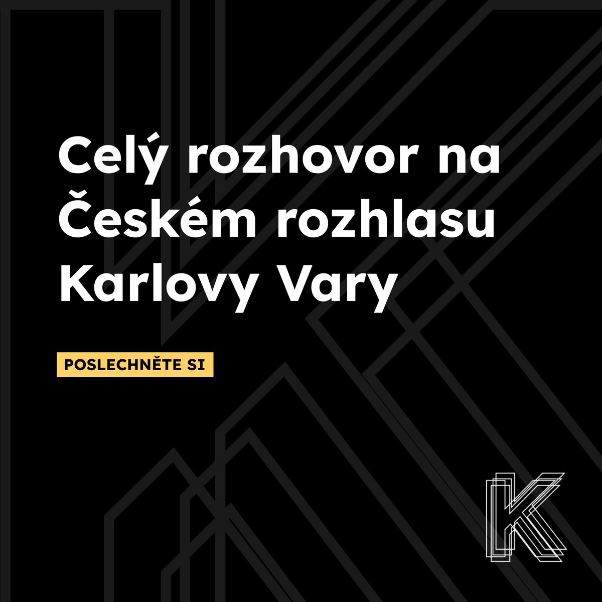 4Kagentura's tweet photo. Ředitel naší agentury 4K Pavel Felcán a kurátorka Galerie kreativců Štěpánka Kolesnyk Pitterová byli hosty pořadu „Co vás zajímá“ na Českém rozhlasu Karlovy Vary.

Pokud vás zajímá více, poslechněte si celý záznam zde: https://t.co/OVUgTCZcFm https://t.co/5EjzImXuSn