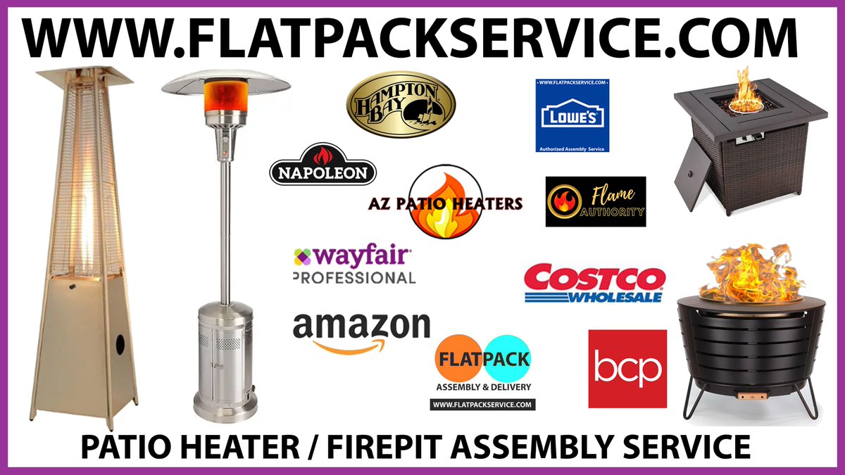 flatpackservice's tweet image. 🟡🔵 #PATIOHEATER #ASSEMBLYSERVICE 🔵🟡 @FLATPACKSERVICE.COM ✪ #AMAZON ✪ #WASHINGTONDC ✪ #INSTAGRAM
🟡🔵 Patio Furniture Assembly at Washington Supercenter ✪ #WALMART ✪ #FLATPACKSERVICE.COM ✪ Outdoor Shed, Grill, Patio Heater &amp;amp; Furniture Assembly ✪ #Amazon #HomeDepot