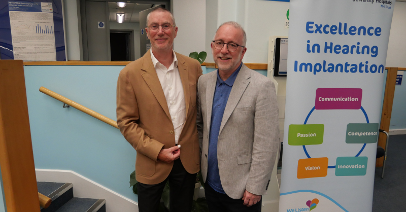 nottmhospitals's tweet photo. A celebration event was held this week for the 30th anniversary of audiology services at Ropewalk House. 

Before the refurbishment of Ropewalk House in 1994, audiology services were in a building across the street, and a lot has changed in the past 30 years.