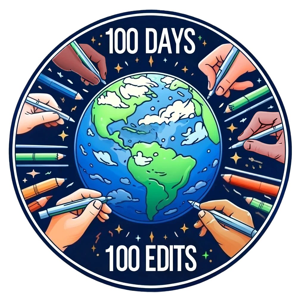 Happy Friday ;)
Do you have a spare hour for some Edits on Wiki?
Join the #100edits Campaign by Tatjana and improve Wiki's #ClimateChange content by adding your expertise  
#groundwater #drought 
<a href="/DitA_network/">DitA_network</a> 
<a href="/BritGeoSurvey/">British Geological Survey</a> 
<a href="/cabotinstitute/">Cabot Institute for the Environment🏳️‍🌈✊🏿✊🏾✊🏽</a>