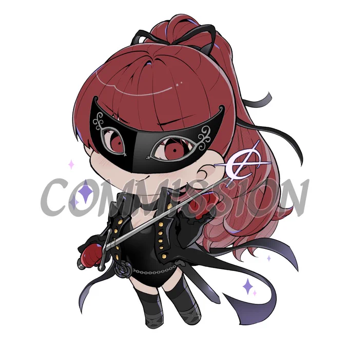 지인 커미션 해줬어요 #Persona5 #ペルソナ5 