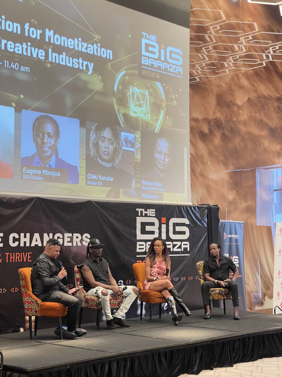 SNDBXKe's tweet photo. You can either fight or adapt. As a creative, you need to not only pivot to digital but also create content specifically for each audience.
#bigbaraza2024 #gamechangers #creativespanel https://t.co/DecSpQG0S2