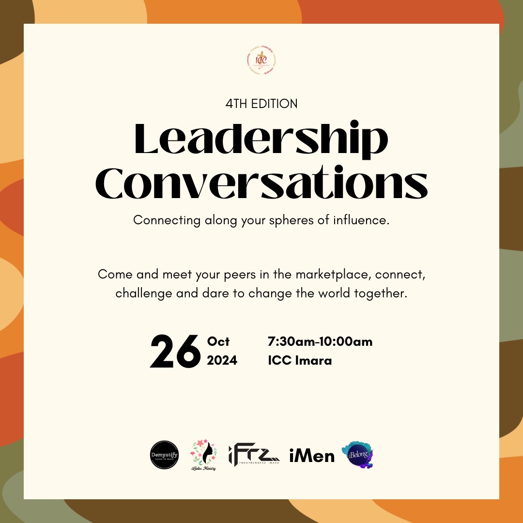 LDM_Learning's tweet image. To all ladies, men, and young adults! Mark your calendars for the 26th of October 2024 from 7:30 am to 10:00 am at @ICCImara .

You are invited to join us for an empowering engagement themed "Connecting Along Your Spheres of Influence."