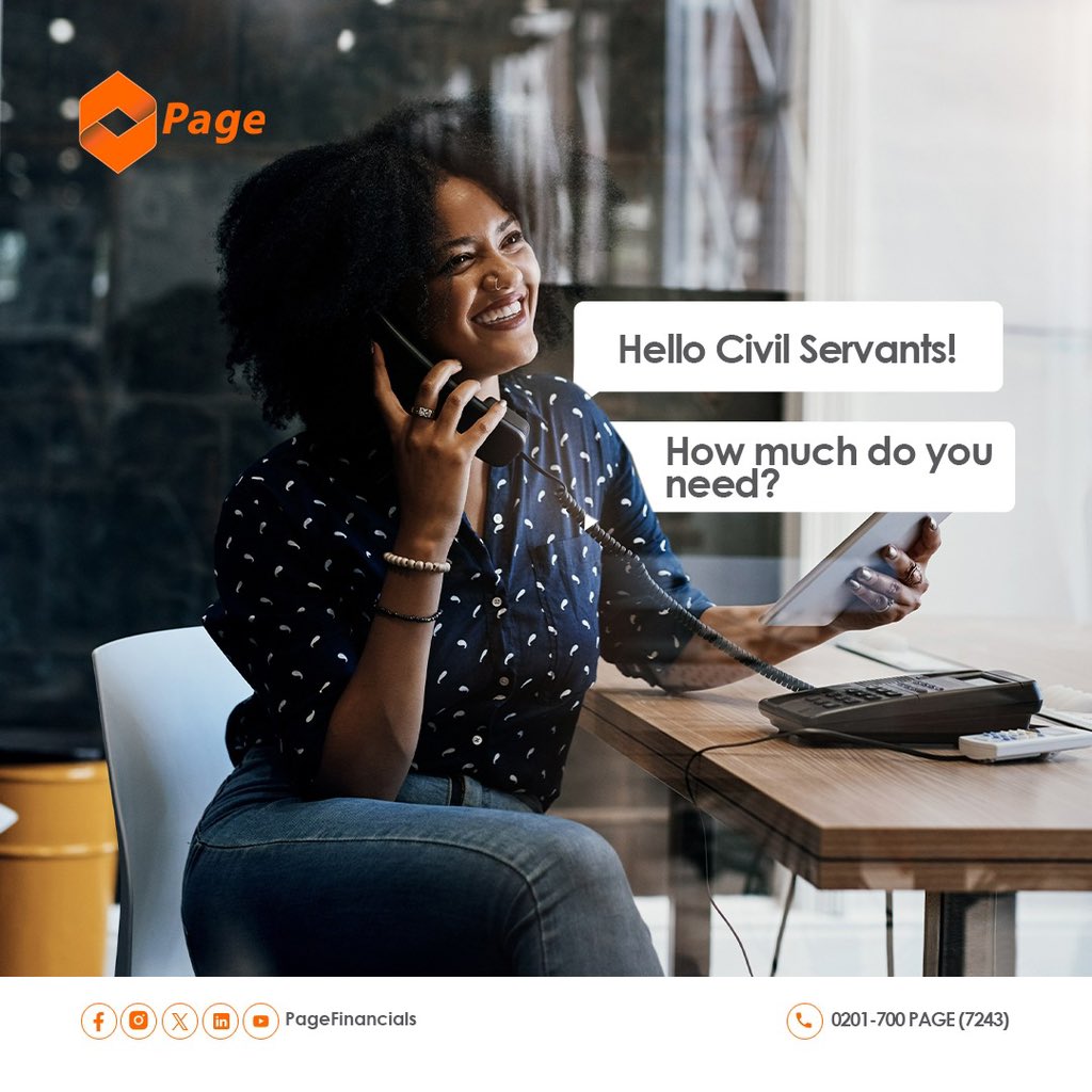 pagefinancials's tweet photo. Whether it's handling those bills or prepping for unexpected expenses, we've got your back! Let us know how much you need to make it through the month, and we'll help you find the financial boost you deserve.
Because we understand— sometimes salary alone isn't always enough. Let's ease the pressure together! 
visit https://t.co/b09OSpyGpt now!
#WeGotYou #CivilServantSupport #FinancialRelief