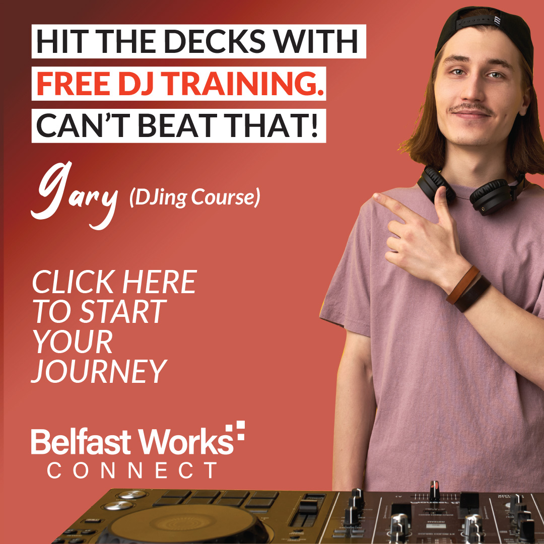 🎧 Ready to Drop the Beat? Learn DJing for FREE! 🎧

Don't miss this amazing opportunity to learn from the best. 🎧🔥

💻 Sign up here: belfastworksconnect.com/sign-up/

#djskills #belfastworksconnect #freecourses