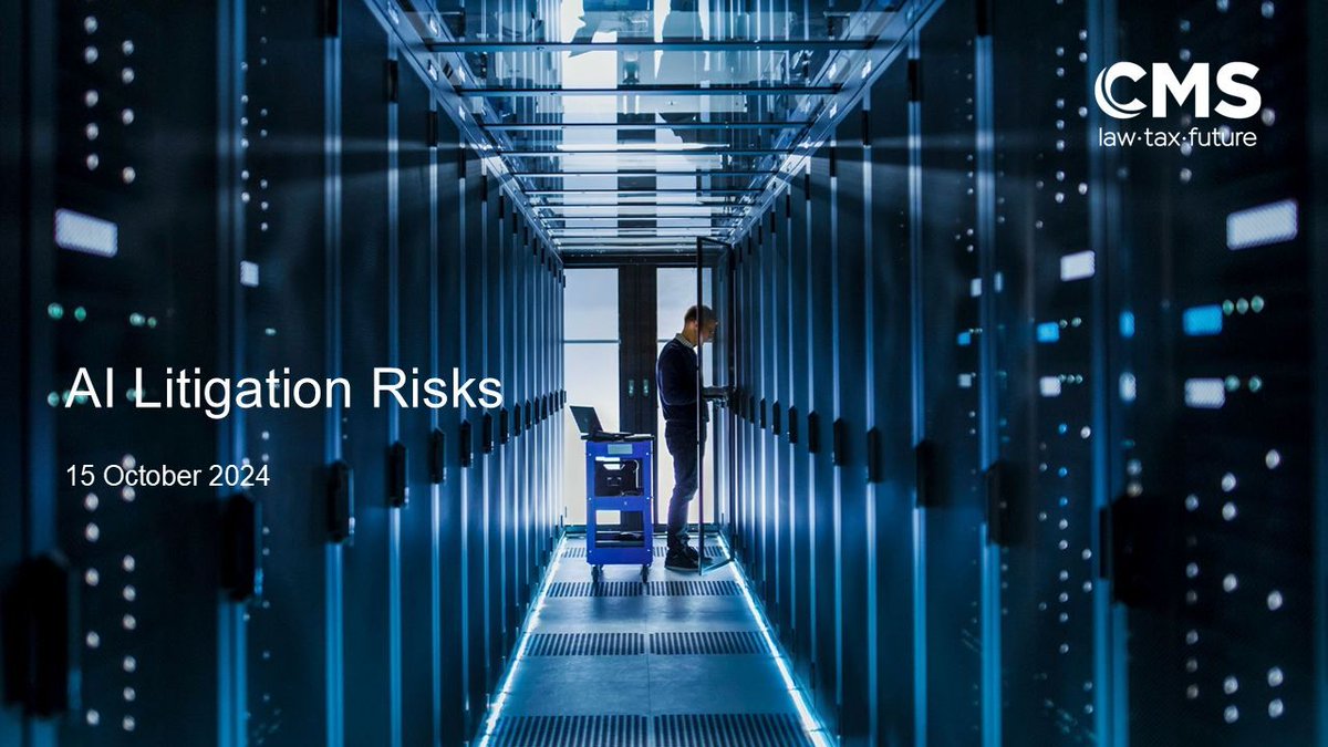 Members of the IUA's Professional Lines Claims Committee were invited to the offices of CMS this week to discuss artificial intelligence (AI) risks. The debate focussed on how AI is being used by financial institutions, regulatory developments and emerging litigation risks.