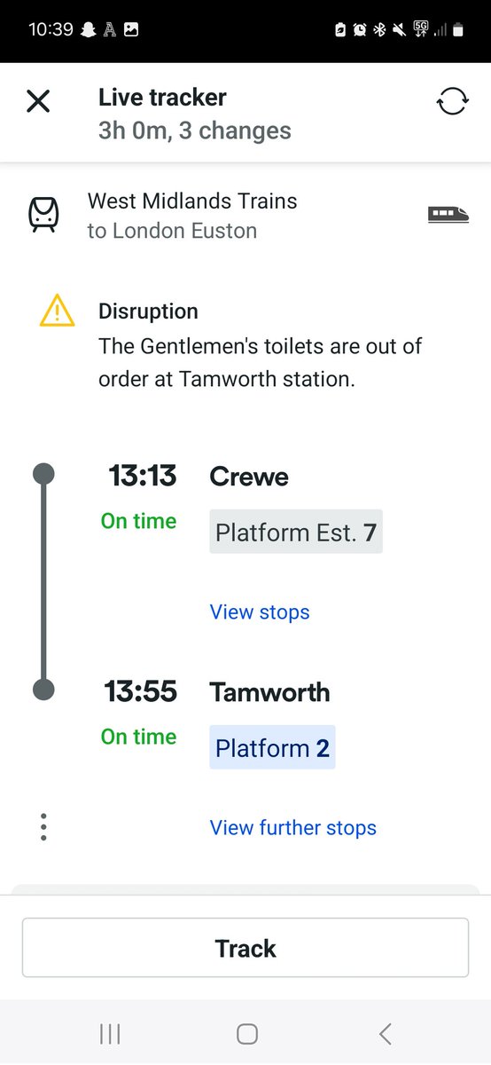 Liberotion's tweet photo. @AvantiWestCoast Hi, was supposed to travel between Carlisle and Nottingham leaving 10:06. Im now currently on the 10:35 transpennine train to preston, is the rest of this journey all covered by ticket acceptance? https://t.co/Ov1WqEIFRJ