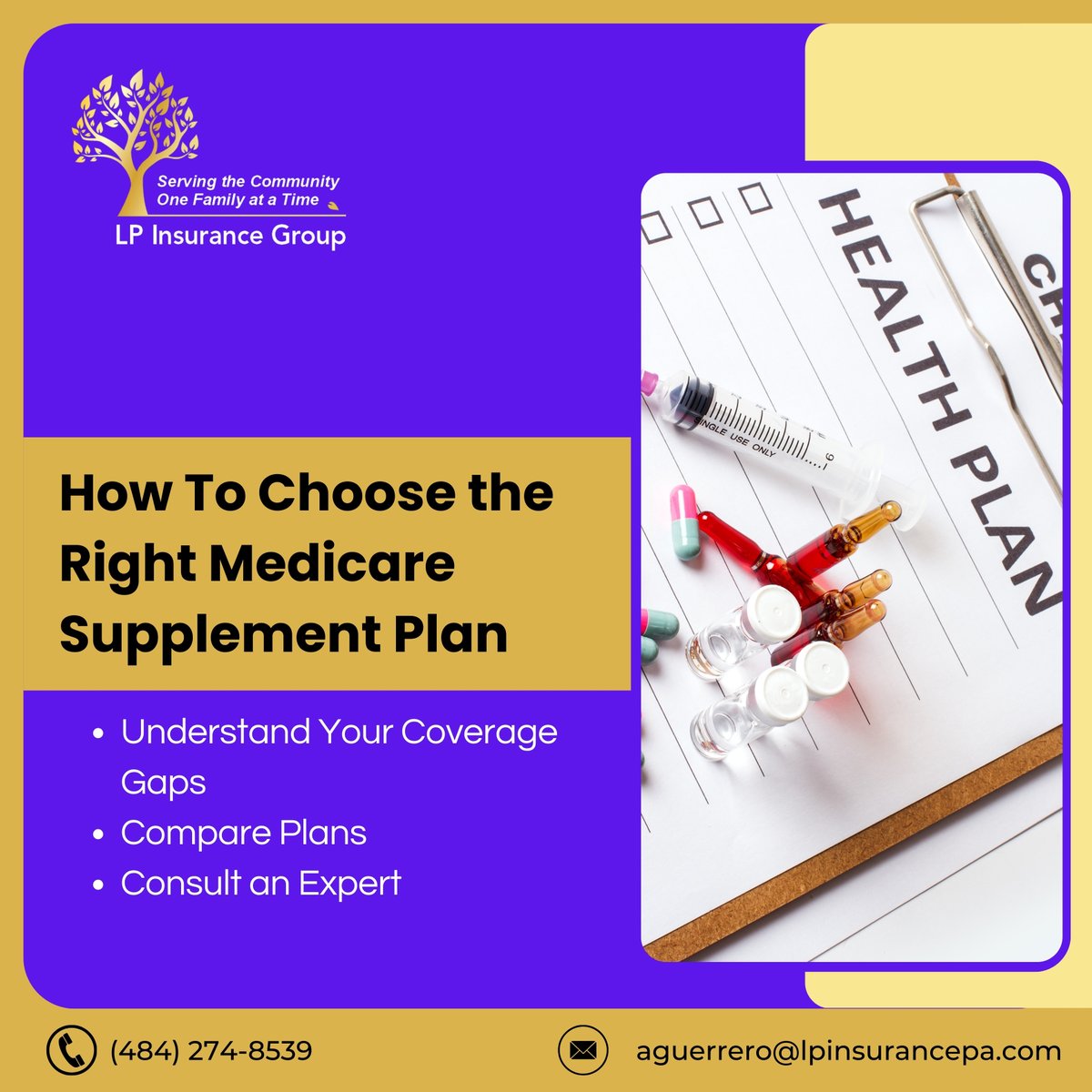 LPInsurance77's tweet photo. Speak with a licensed professional to ensure you’re choosing the right plan for your healthcare needs.
Let us guide you in finding the perfect Medicare Supplement plan to protect your health and finances."
#MedicareSupplements #HealthSecurity #LPInsurance
https://t.co/rJDwPfVqPe https://t.co/SQ9iaS2q11
