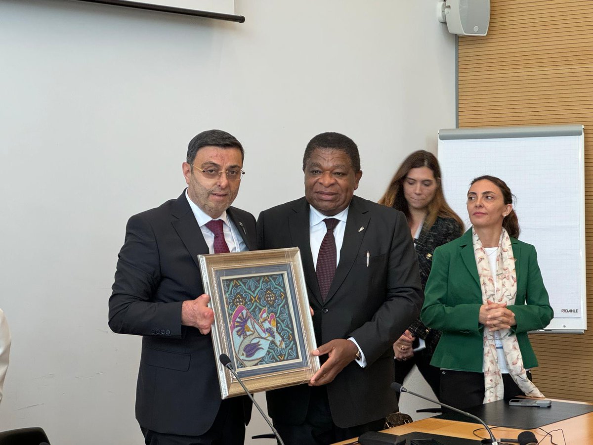 MartinChungong's tweet photo. I was delighted to meet @AvSerkanBayram, Member of Parliament from Türkiye. I congratulated him on being such a champion of peoples with disabilities. I fully support his appeal for the creation of a UN body on Disability. https://t.co/KE2gbzGjuF