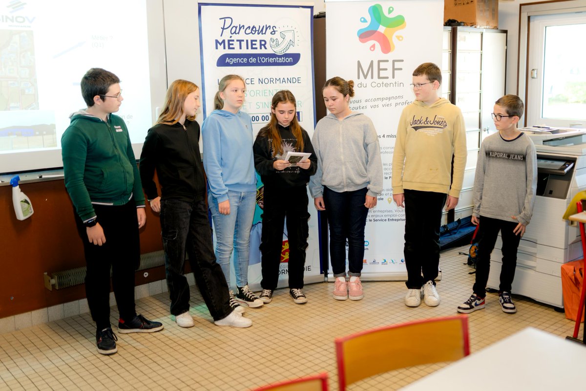 Ce 17/10, dans le cadre du Rallye des Métiers, 37 élèves de 5ème du Collège Barbey d'Aurevilly de Saint-Sauveur-le-Vicomte ont rencontré des professionnels des ZAE de la Gare et de l'Abbaye. L'objectif ? Élargir leurs perspectives d'avenir et les guider dans leur choix de stage.