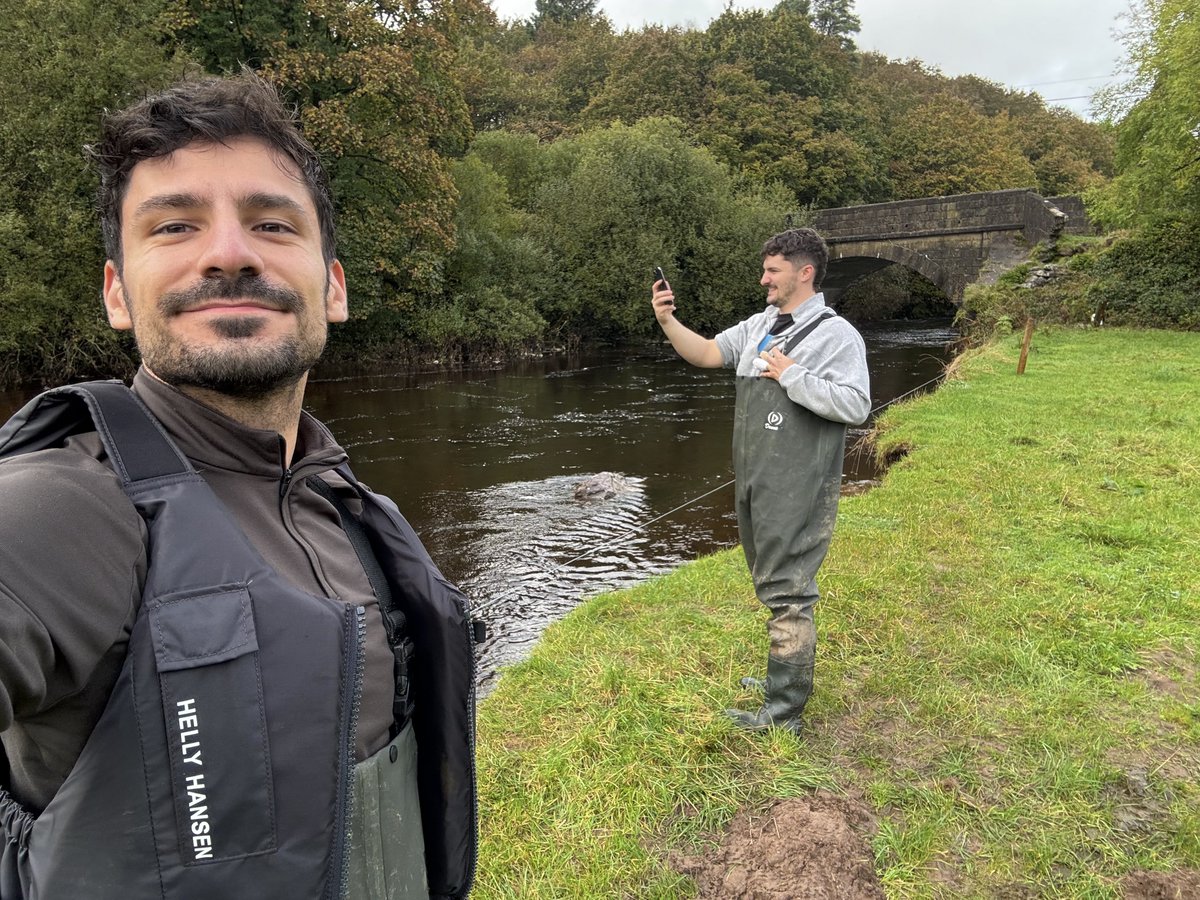 Another busy week sampling our 4 intensive sites! Huge thanks to Isobel for stepping in after one of our team members was sidelined by a hand injury earlier this month. 😬🩹

#fieldwork #freshwater #eDNA