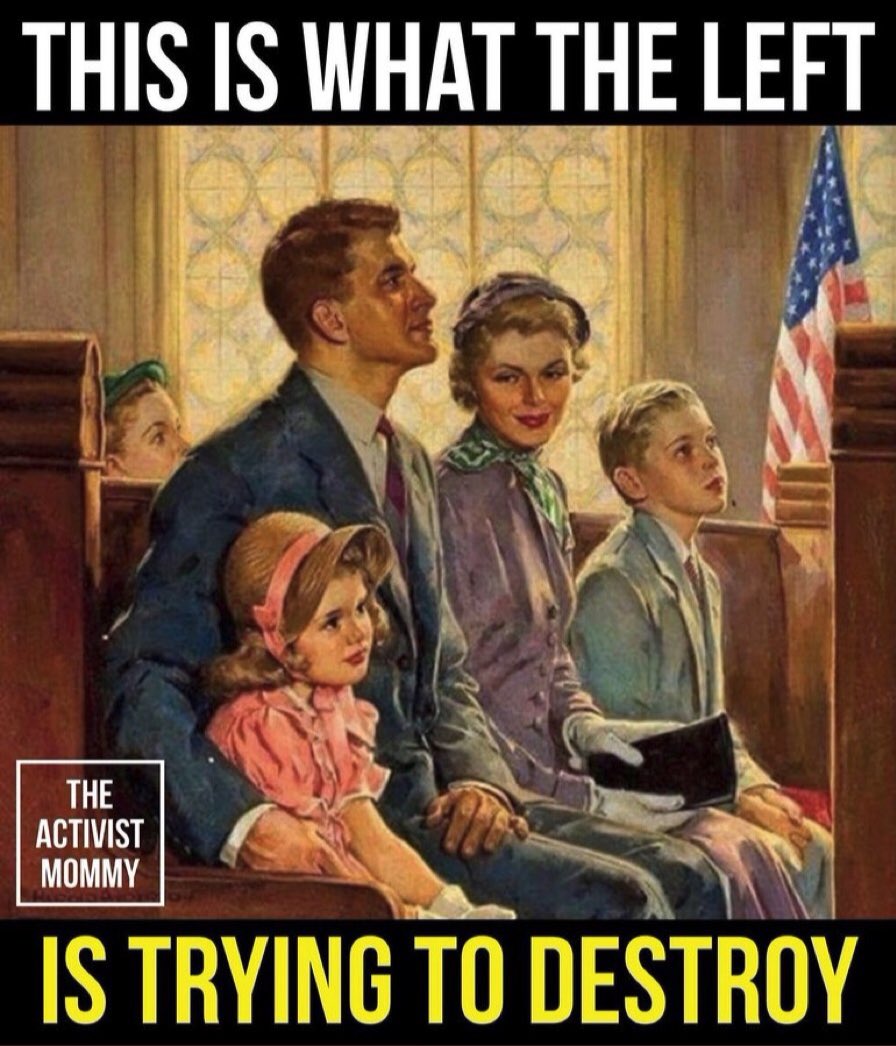 They don’t want this, old #America must back, we need our values back