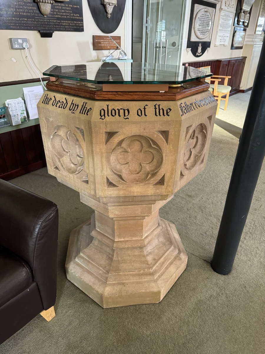 Barb_Drummond's tweet photo. #FontsOnFriday #StSwithins #Walcot #Bath parish popular with retirees from #colonies https://t.co/z2ZTyg7PFm