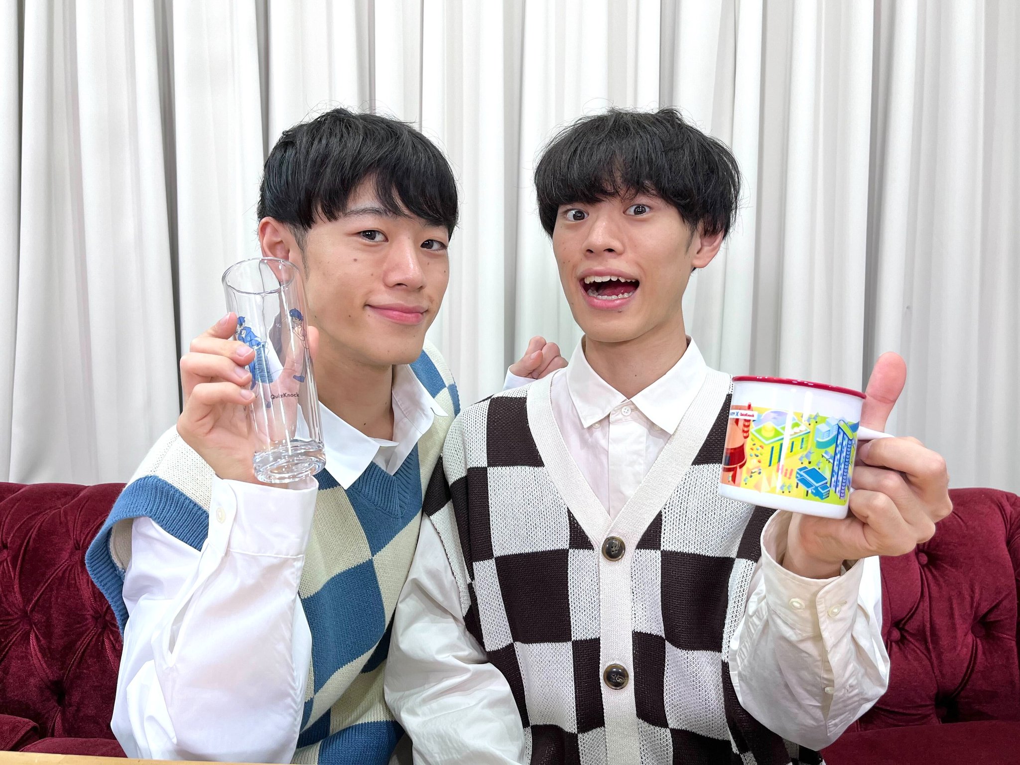 QuizKnock blue-ing! 伊沢拓司 東問 東言 サッカーグラス 探る昼と