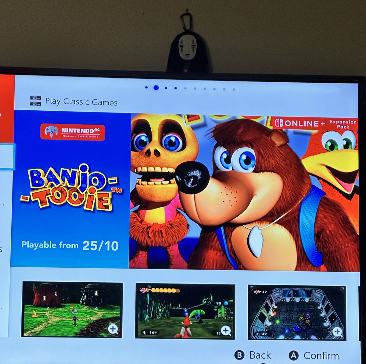 Maddy_Maz's tweet photo. Omg this is the best news I’ve heard all year thanks so much @Nintendo ! 
Dreams do come true #banjotooie 
#Nintendo https://t.co/MDhPX38u50