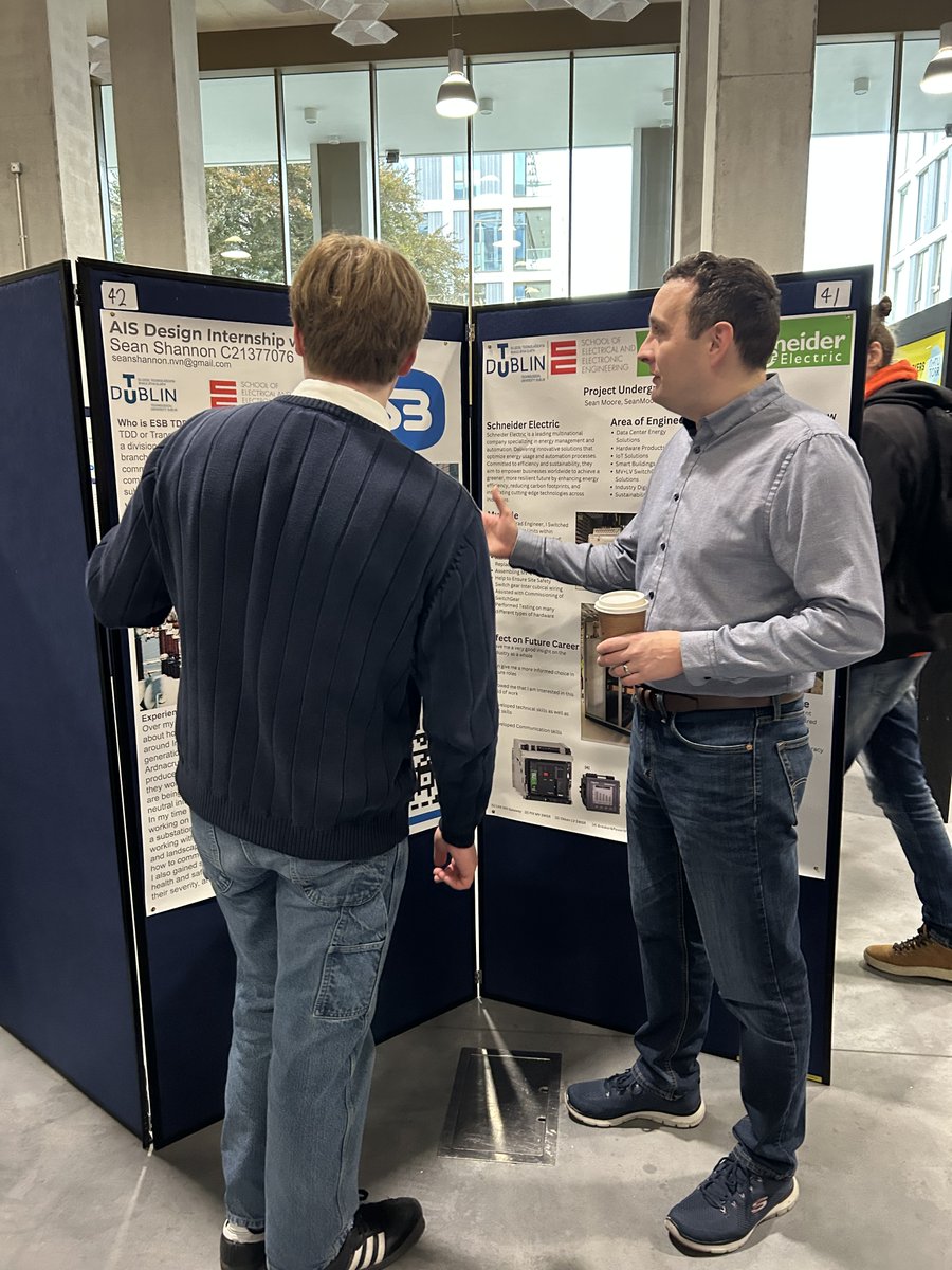 premium_power's tweet photo. Today, we had the pleasure of attending and judging the impressive posters presented by the talented students at Technological University Dublin. 
We were honoured to present the prize to the well-deserving winner 🏆🎉
#TUDPosterDay #Innovation #STEM #Research #FutureLeaders https://t.co/QL3vCNEvg3