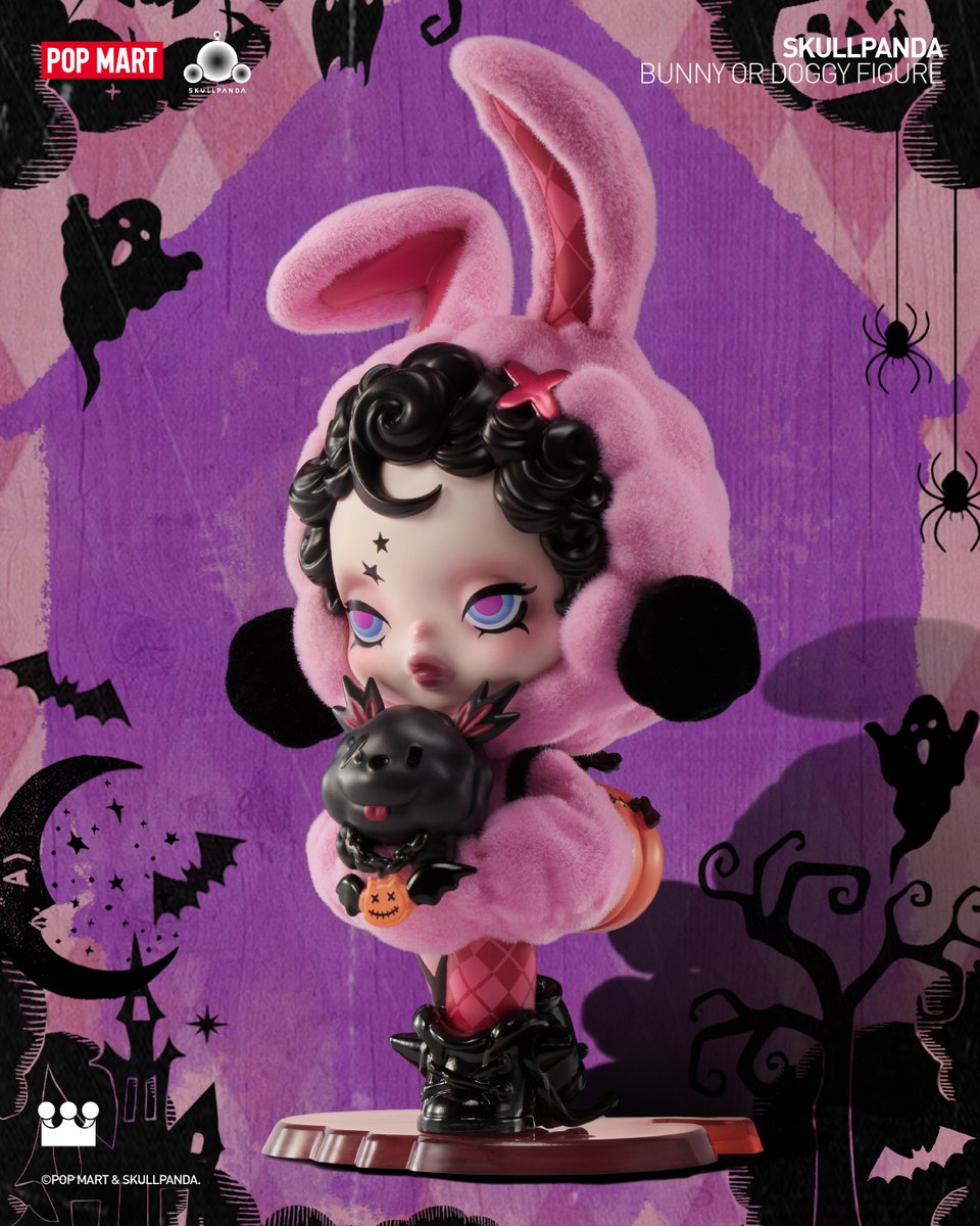 SKULLPANDA Bunny or Doggy スカルパンダ ハロウィン SKULLPANDA Bunny or Doggy ハッピーハロウィン！ パンクでゴシックな