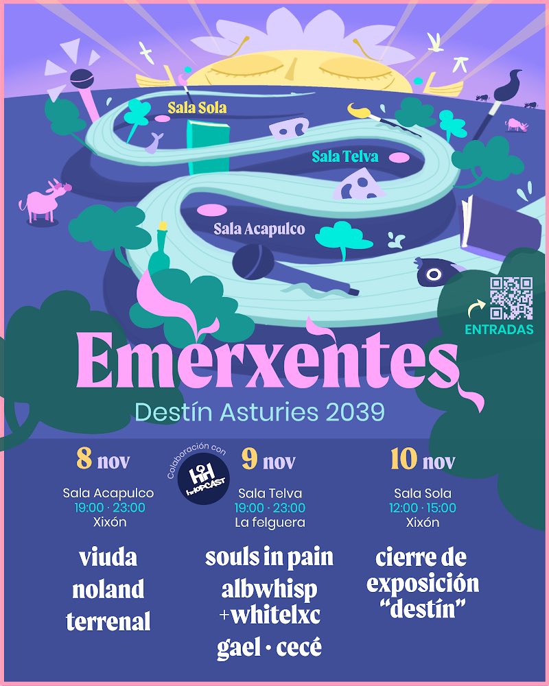 12_grados's tweet photo. ¿Y si convertimos a las y los artistas emergentes en cabeza de cartel?

Pasa esto 👇🏻

https://t.co/TylcK7FodL 

#emerxentes https://t.co/qevZtjsCQd