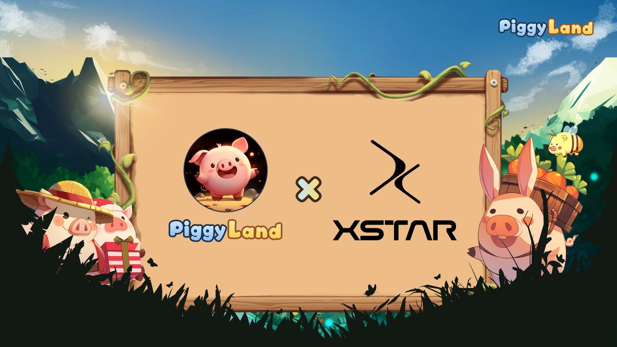 💥 BOOM! Big News Here! 🎉

We're thrilled to share our new partnership with <a href="/xstar_id/">XSTAR</a>! XSTAR is a Telegram app enabling users to benefit from proving they are human.

Exciting tasks await—join the fun here t.me/piggyland_bot to experience fantastic gameplay and earn