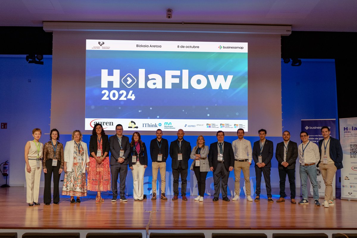 💙 Los verdaderos protagonistas de #HolaFlow2024 🎤 GRACIAS a ellos pudimos disfrutar de un día repleto de experiencias, consejos y casos reales de empresas líderes ¡Una 3ª Edición insuperable! 👏

GRACIAS a la Universidad <a href="/upvehu/">UPV/EHU</a>  y a <a href="/businessmap_sp/">Businessmap Spain</a> por la organización.