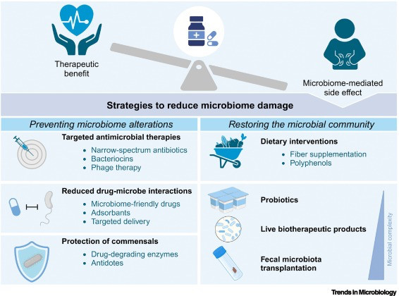Controlling Microbes to Fight Infections (@coe_cmfi) on Twitter photo #Medication💊 can negatively affect our #Microbiome🦠, but we obviously can't stop using meds.
What can we do, then?
In <a href="/TrendsMicrobiol/">Trends in Microbiology</a>, CMFI researchers review and discuss some of the current and future strategies to reduce microbiome damage ❤️🩹
cell.com/trends/microbi… #Medication💊 can negatively affect our #Microbiome🦠, but we obviously can't stop using meds.
What can we do, then?
In <a href="/TrendsMicrobiol/">Trends in Microbiology</a>, CMFI researchers review and discuss some of the current and future strategies to reduce microbiome damage ❤️🩹
cell.com/trends/microbi…