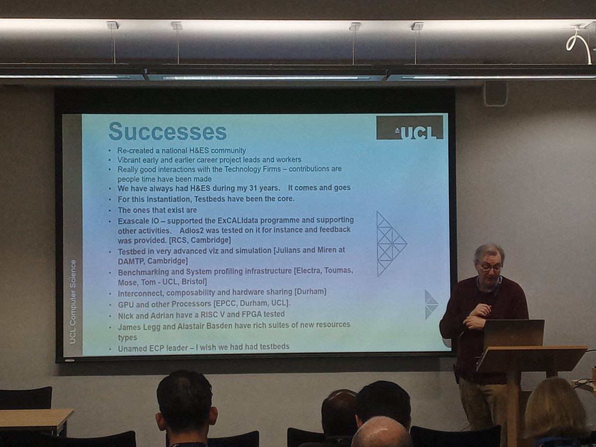 ExCALIBUR exascale programme (@ukexascale) on Twitter photo After a quick break, we are back to hear about the #ExCALIBUR H&ES novel hardware #testbeds at the <a href="/ukexascale/">ExCALIBUR exascale programme</a> programme workshop After a quick break, we are back to hear about the #ExCALIBUR H&ES novel hardware #testbeds at the <a href="/ukexascale/">ExCALIBUR exascale programme</a> programme workshop
