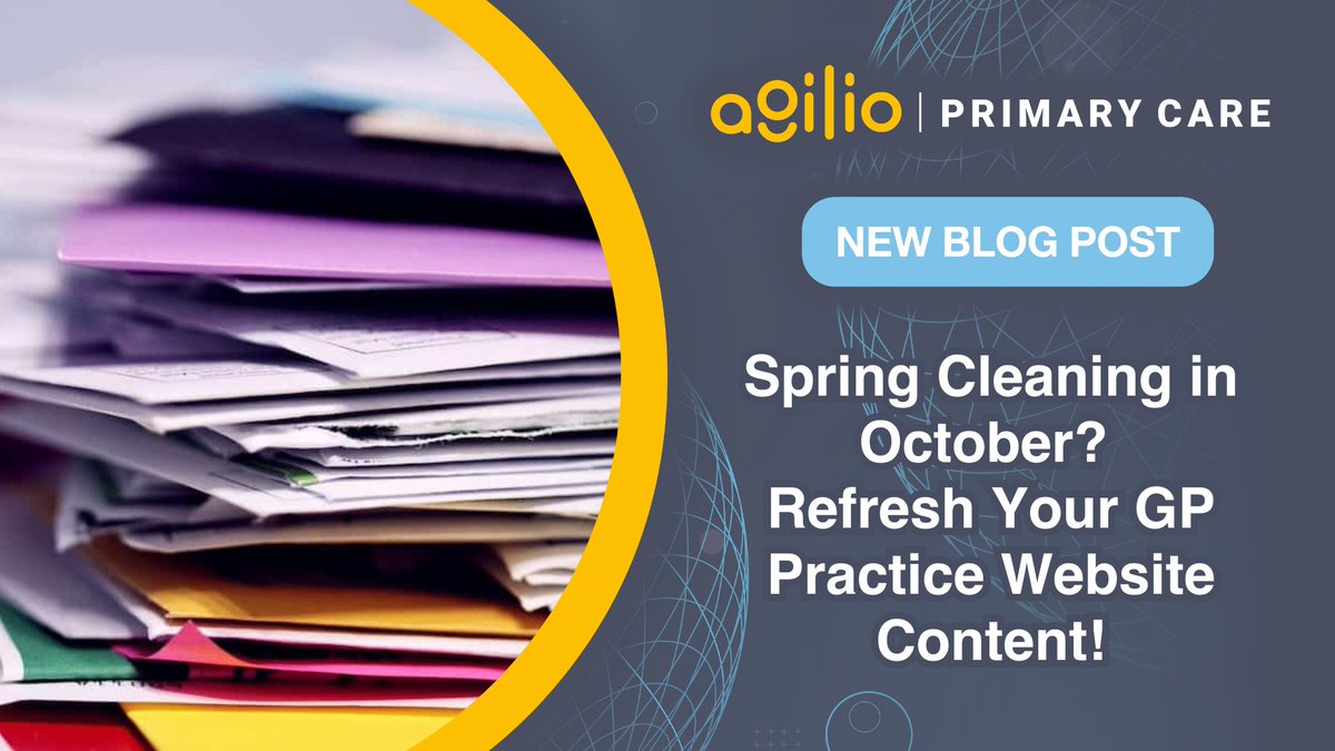 It's time to review and refresh your GP Practice website! 🧽

Follow our steps here: lnkd.in/epGT87H2