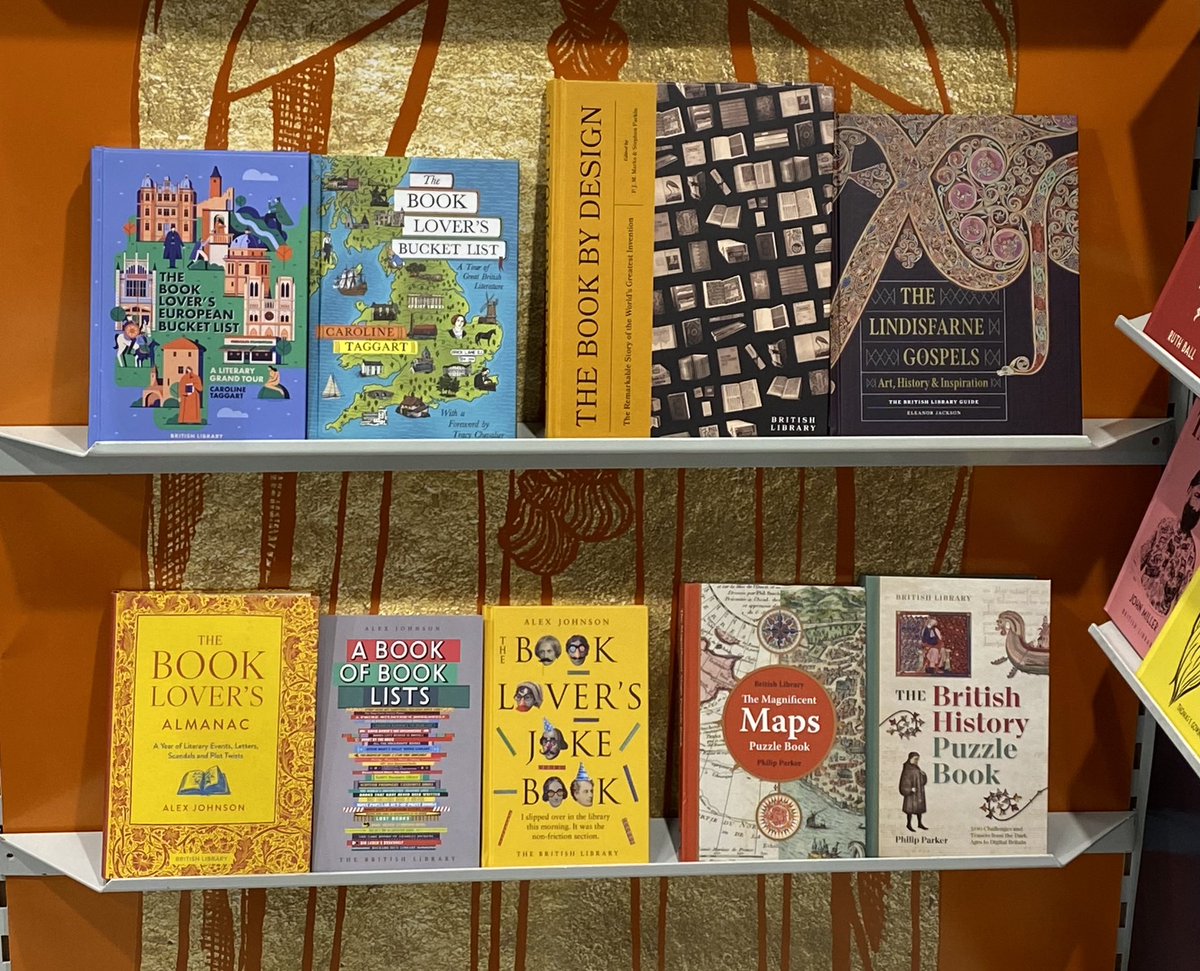 British Library Publishing (@bl_publishing) on Twitter photo Just some of our books about books. Featuring the ever charming @shedworking & the marvellous <a href="/CiTaggart/">Caroline Taggart</a>! Just some of our books about books. Featuring the ever charming @shedworking & the marvellous <a href="/CiTaggart/">Caroline Taggart</a>!