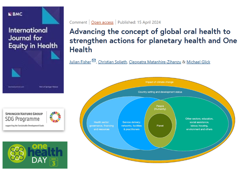 Public Health at BMC (@pubhealth_bmc) on Twitter photo For #OneHealthDay 2024, read this article in <a href="/equityhealthj/">Int Journal for Equity in Health</a> on how advancing global oral health could have implications for planetary health.
Full article: doi.org/10.1186/s12939ā¦
Read more about #OneHealthDay2024 : biomedcentral.com/p/ohd-2024 For #OneHealthDay 2024, read this article in <a href="/equityhealthj/">Int Journal for Equity in Health</a> on how advancing global oral health could have implications for planetary health.
Full article: doi.org/10.1186/s12939ā¦
Read more about #OneHealthDay2024 : biomedcentral.com/p/ohd-2024