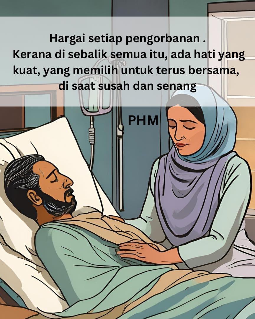 health_malaysia's tweet photo. Dalam diam, pasangan kita sering kali berkorban. Tanpa kita sedari, mereka memikul beban, menahan rasa, dan memberi lebih dari yang mereka terima. 

Kita mungkin tak selalu nampak, mungkin juga terlepas pandang.

Thread. https://t.co/dx4xdspqR7