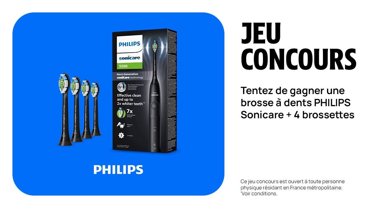 JEU CONCOURS 🪥 | Pour un sourire éclatant et une hygiène dentaire parfaite, tentez de gagner une brosse à dents Philips Sonicare et son pack de 4 brossettes ! 🦷
Pour participer 👉 RT + Follow <a href="/Darty_Officiel/">Darty</a>
Bonne chance à tous ! 💫
TAS le 24/10. 1 gagnant.