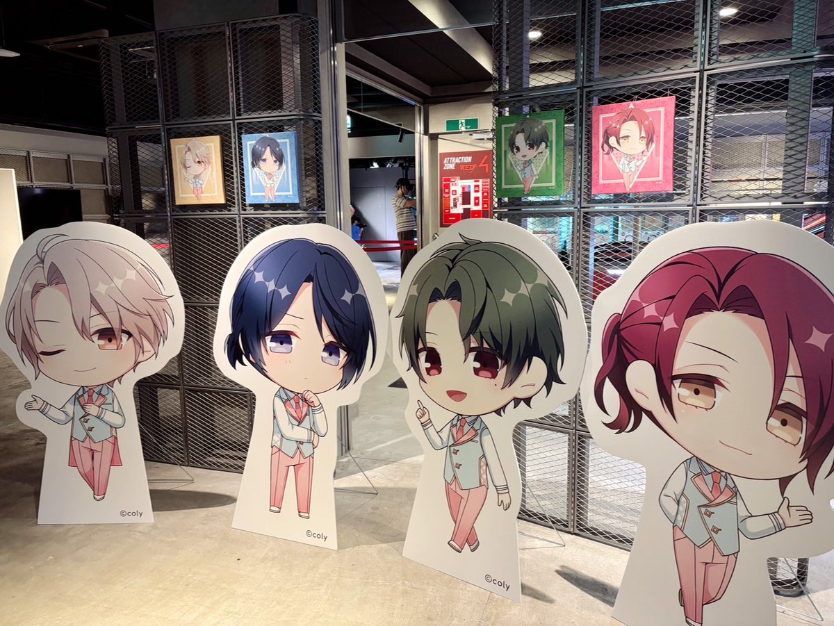スタンドマイヒーローズ × RED° アートパネル ✧••┈スタンドマイヒーローズ × RED°┈••✧ アートパネルはオンライン