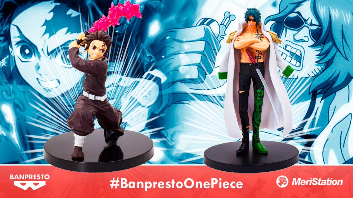 🏴‍☠️ ¡Nuevo concurso! 🏴‍☠️

🔄 RT y follow @banprestospain 
➡️ Comenta con el hashtag #BanprestoOnePiece y responde...

❓ ¿Cómo y para qué usarías los poderes de Green Bull?, para optar a Aramaki
❓ ¿Cuál es tu momento preferido de Tanjiro en Kimetsu no Yaiba?, para optar a Tanjiro
