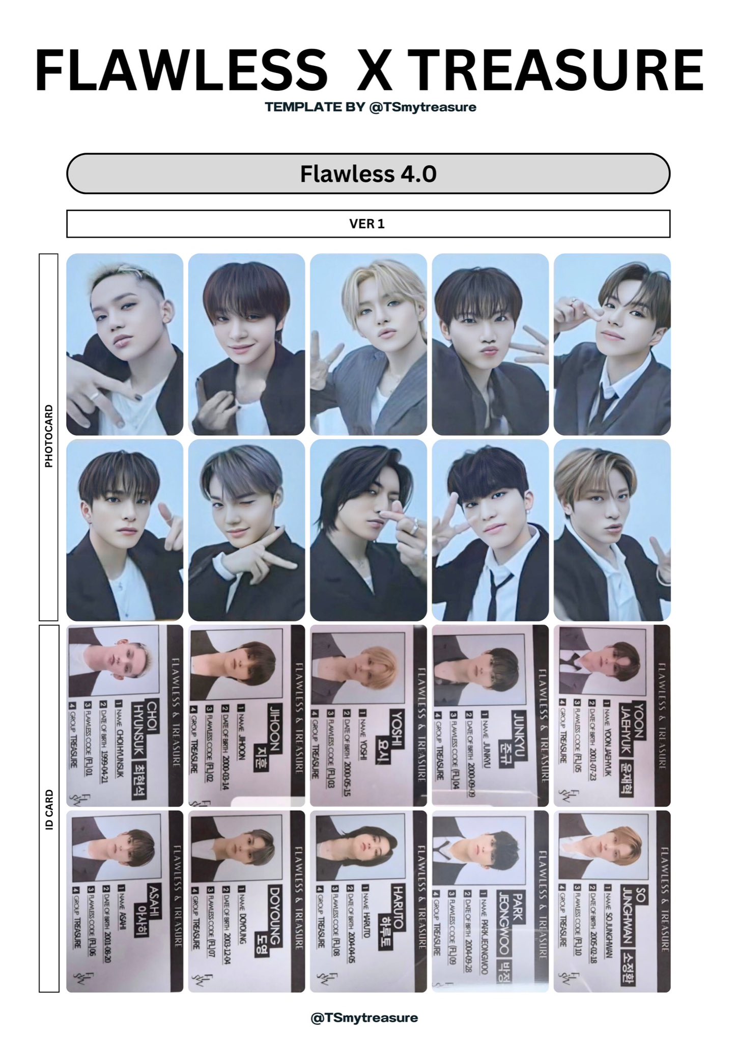 treasure flawless 第4弾 トレカ ૮ • ·̫ • ა on X: 