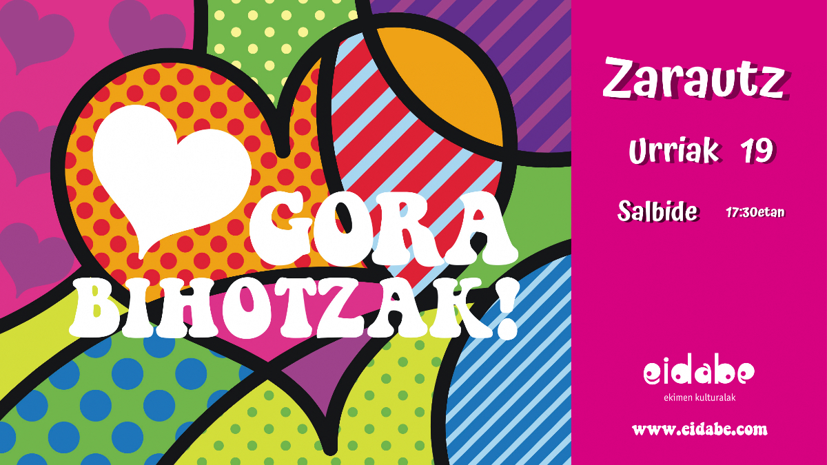 eidabe's tweet photo. Gora Bihotzak!
#eidabe #zarautz https://t.co/SnSEMRIbqw