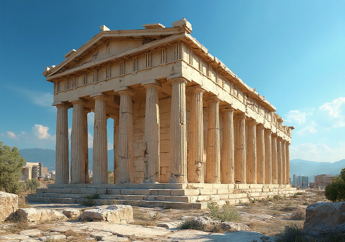 PromptSin's tweet image. 🤯 Unbelievable! Two images of a Greek temple—one is a real photo, and the other is an AI-generated copy. Can you guess which one is real? 🏛️🤔👇
#AIvsReality #GreekTemple #AIGenerated #GuessTheRealOne