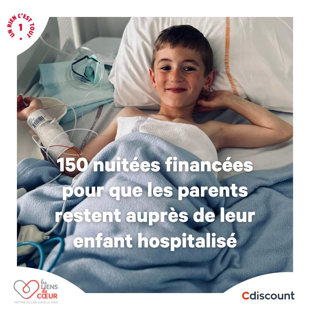 Un Rien C'est Tout (@unriencesttout) on Twitter photo ✨Rester auprès de son #enfant à l’#hôpital, c’est vital !
💖Grâce aux dons des clients <a href="/Cdiscount/">Cdiscount</a>, <a href="/UnRienCestTout/">Un Rien C'est Tout</a> & <a href="/Lesliensducoeur/">Les Liens Du Coeur</a> peuvent aider les parents éloignés de l'hôpital et dont les ressources financières sont limitées : bit.ly/3BT1Hes
#unriencesttout ✨Rester auprès de son #enfant à l’#hôpital, c’est vital !
💖Grâce aux dons des clients <a href="/Cdiscount/">Cdiscount</a>, <a href="/UnRienCestTout/">Un Rien C'est Tout</a> & <a href="/Lesliensducoeur/">Les Liens Du Coeur</a> peuvent aider les parents éloignés de l'hôpital et dont les ressources financières sont limitées : bit.ly/3BT1Hes
#unriencesttout