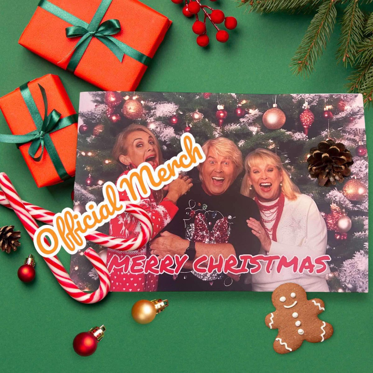 Final ever Christmas card from 'The Fizz' featuring Mike. 
Mike will be personalising your names this year, so really will be a lovely keepsake. 
They have already been ordered, so once they are gone, they are gone.🎄🎄🎄 *Cards dispatched early December.

thefizzshop.co.uk/product/2024-c…