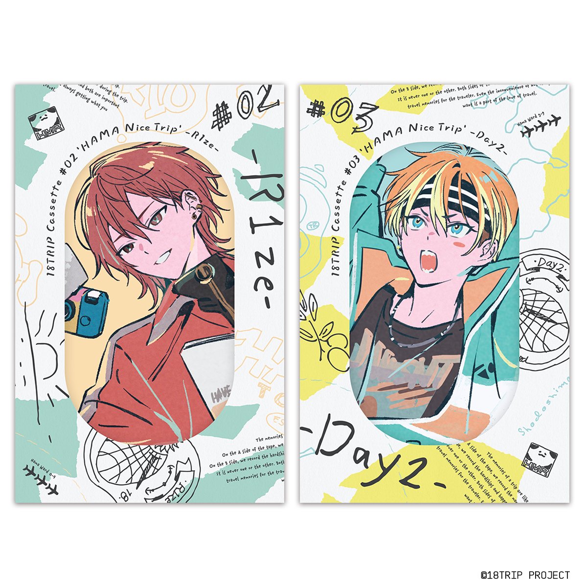 12月4日(水)発売のカセットテープ 『18TRIP Cassette #02 'HAMA Nice