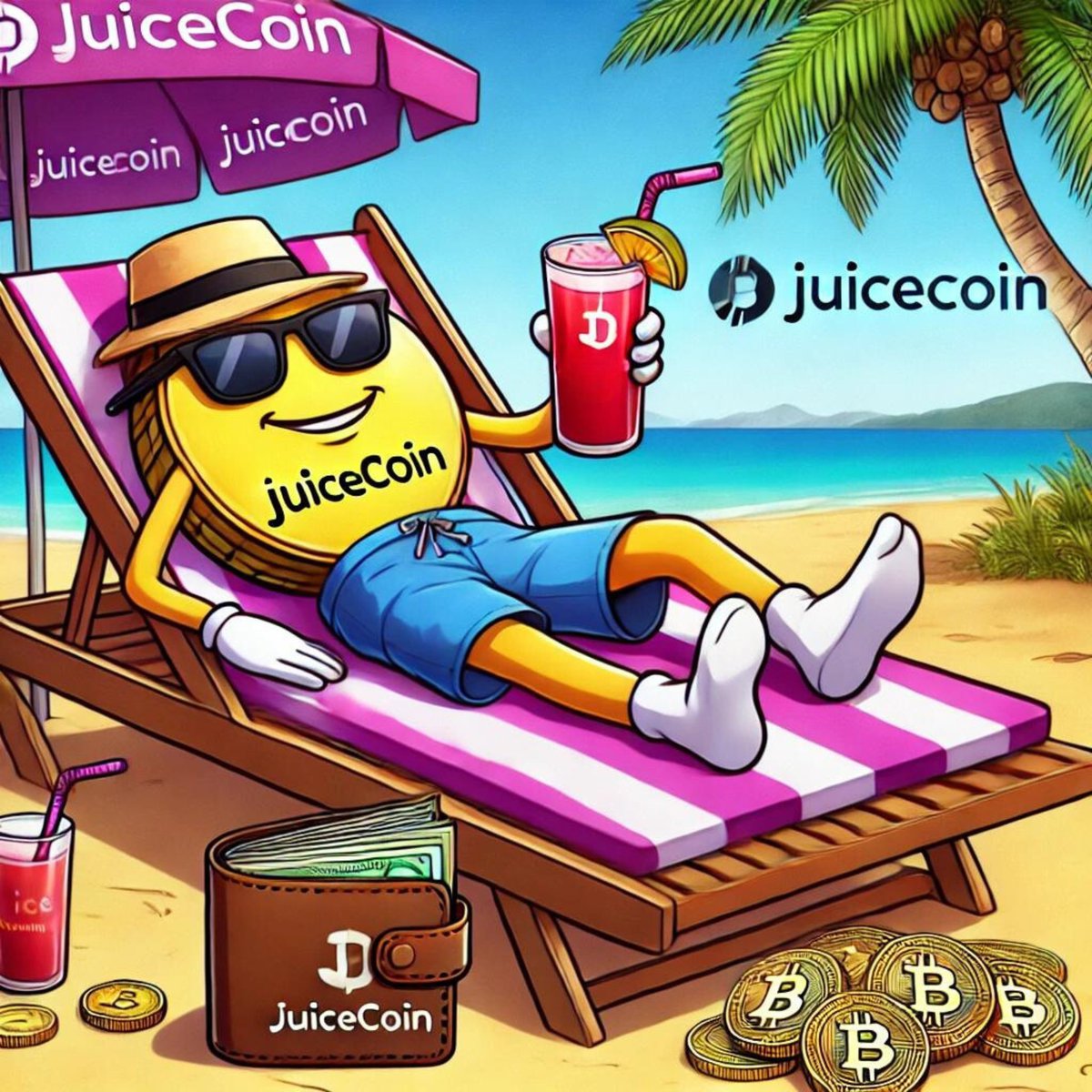 JuiceCoinToken's tweet photo. Sun, beach, and my JuiceCoin.

 #JuiceCoin #CryptoVacation #JuiceOnTheBeach #EarnAnywhere https://t.co/szW3xSTAG5