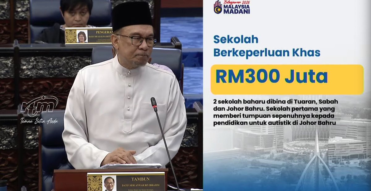 1Rnggt's tweet photo. #Belanjawan2025 Terkait dengan anak-anak autistik. https://t.co/83gGa6FxSE