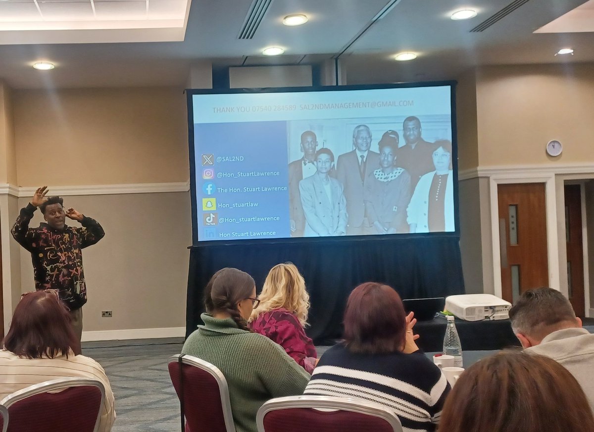 I am a revolutionary! Fab morning with <a href="/sal2nd/">Dr Stuart Lawrence Official</a> thank you 🙏🏽