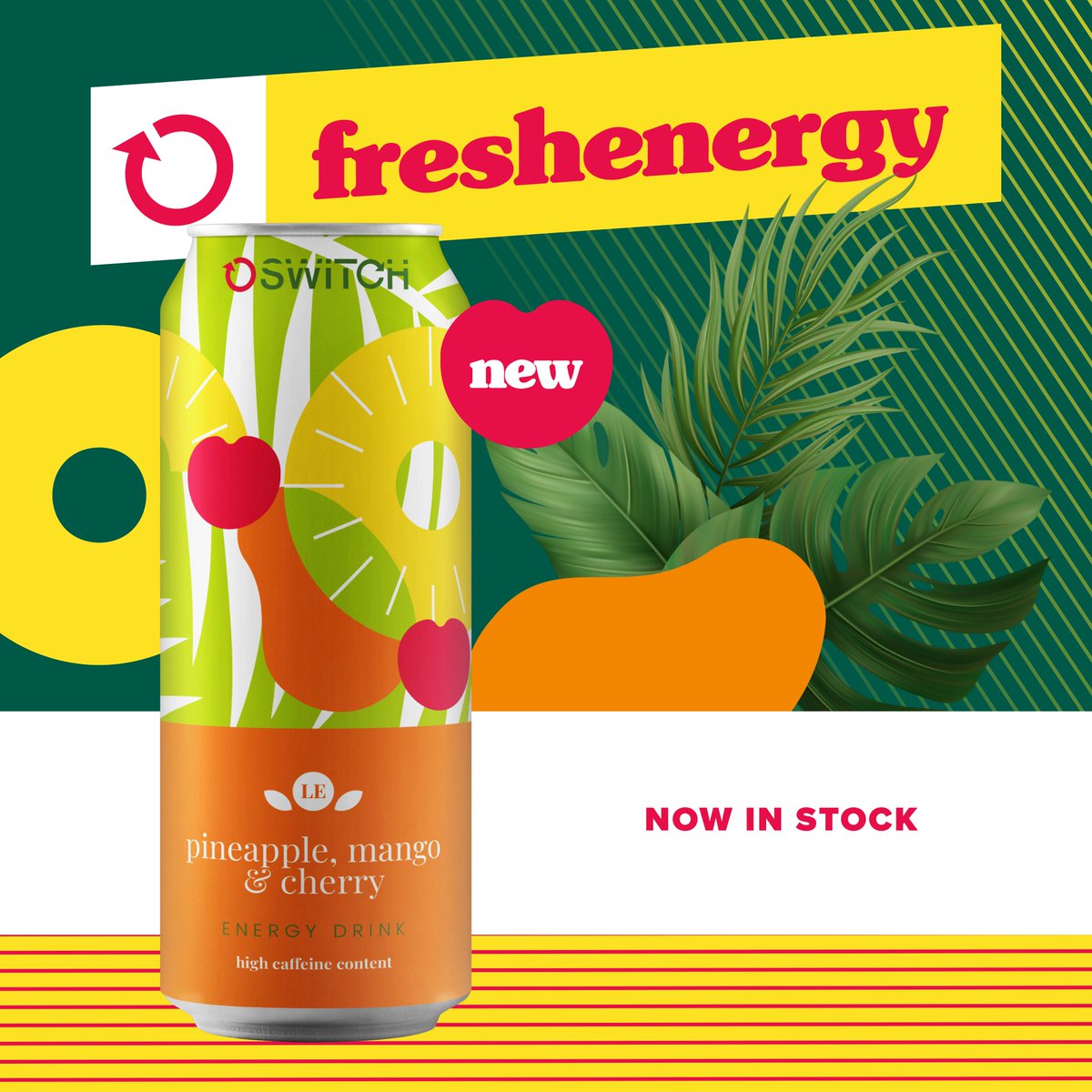 _Switch_energy's tweet photo. 💦SPLASH into 🌴SUMMER with the FRESH 😍NEW😍 Pineapple; Mango & Cherry flavour!🔥
Hitting a fridge near you soon.📍
#DrinkSwitch #SwitchEnergy #Pineapple #Mango #Cherry #NewFlavourAlert #NewFlavour https://t.co/cPdZgw8Xi1