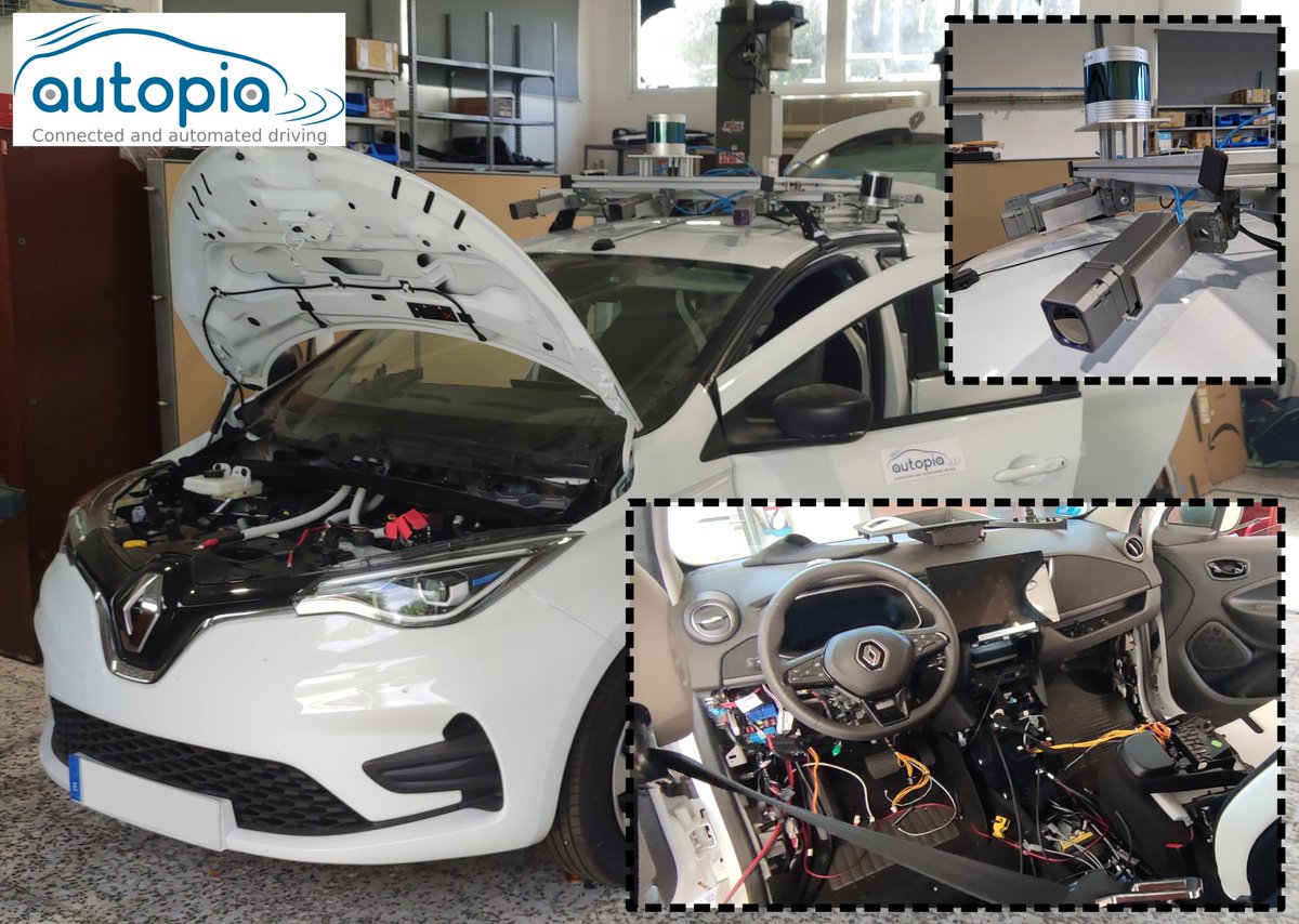 Programa AUTOPIA (@programaautopia) on Twitter photo Exciting News: We are expanding our fleet of automated vehicles!
Equipped with SotA sensors, this vehicle will be a cutting-edge platform for testing and advancing the latest in autonomous driving technologies.
#AutonomousDriving #AutomatedVehicles #Research <a href="/CARobotica_/">CAR (CSIC-UPM)</a> Exciting News: We are expanding our fleet of automated vehicles!
Equipped with SotA sensors, this vehicle will be a cutting-edge platform for testing and advancing the latest in autonomous driving technologies.
#AutonomousDriving #AutomatedVehicles #Research <a href="/CARobotica_/">CAR (CSIC-UPM)</a>