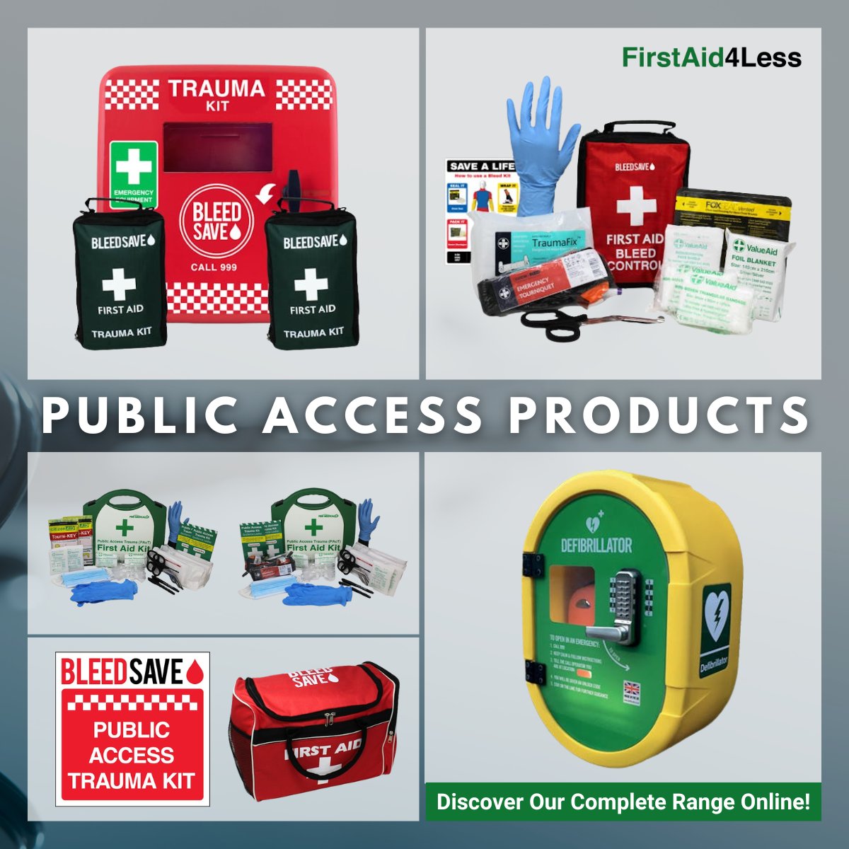 FirstAid4LessUK's tweet image. ⏰ Time to act! The Martyn’s Law bill is approaching.

Although the Bill is not expected to become law until 2025, it's never too early for site operators to prepare with life-saving, affordable first-aid supplies!

Order now!  firstaid4less.co.uk/Medical/Bleed-…

#FirstAid4Less #MartynsLaw