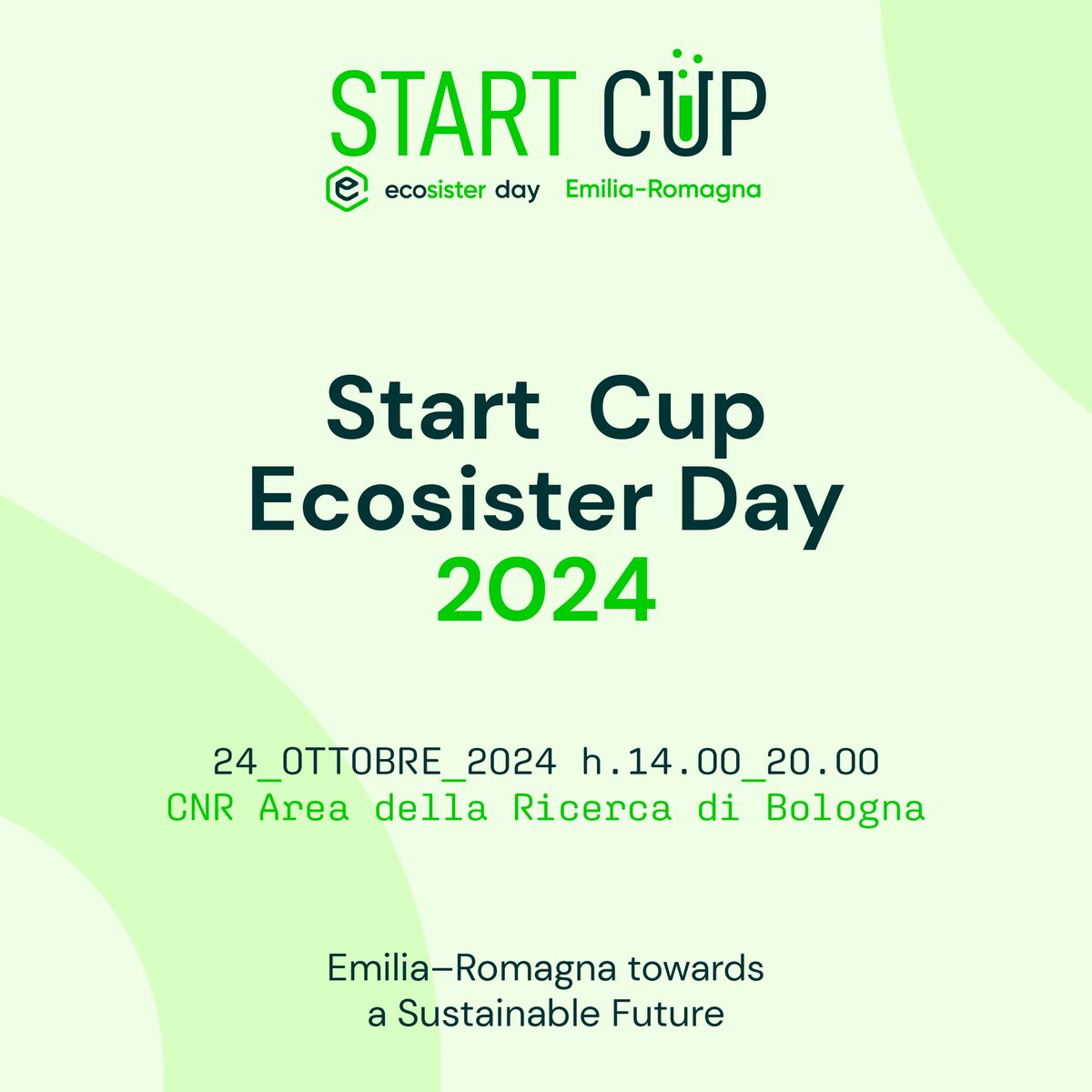 Arter_ER's tweet image. ⌛ Manca solo una settimana allo #StartCupEcosisterDay.
I finalisti della #StartCup Emilia-Romagna 2024 sono pronti per la pitching session❗
📅 Il 24 ottobre 2024
📍 A #Bologna in via Gobetti 101 - Area della Ricerca del CNR 
✍️ Iscriviti qui: ttip.ecosister.it/it/start-cup-e…