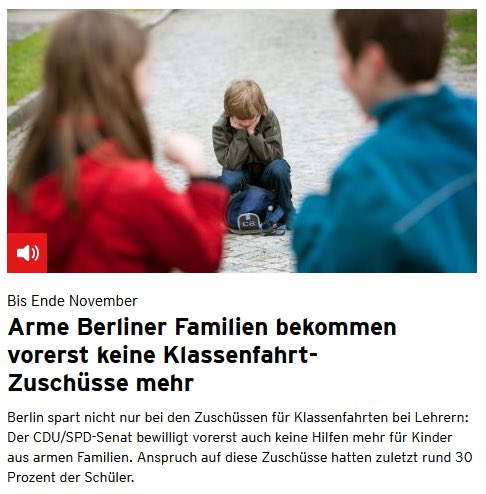 drittgrößte wirtschaftsnation der erde aber kinder dürfen nicht mit auf klassenfahrt wenn die eltern kein geld haben. das beste deutschland aller zeiten.