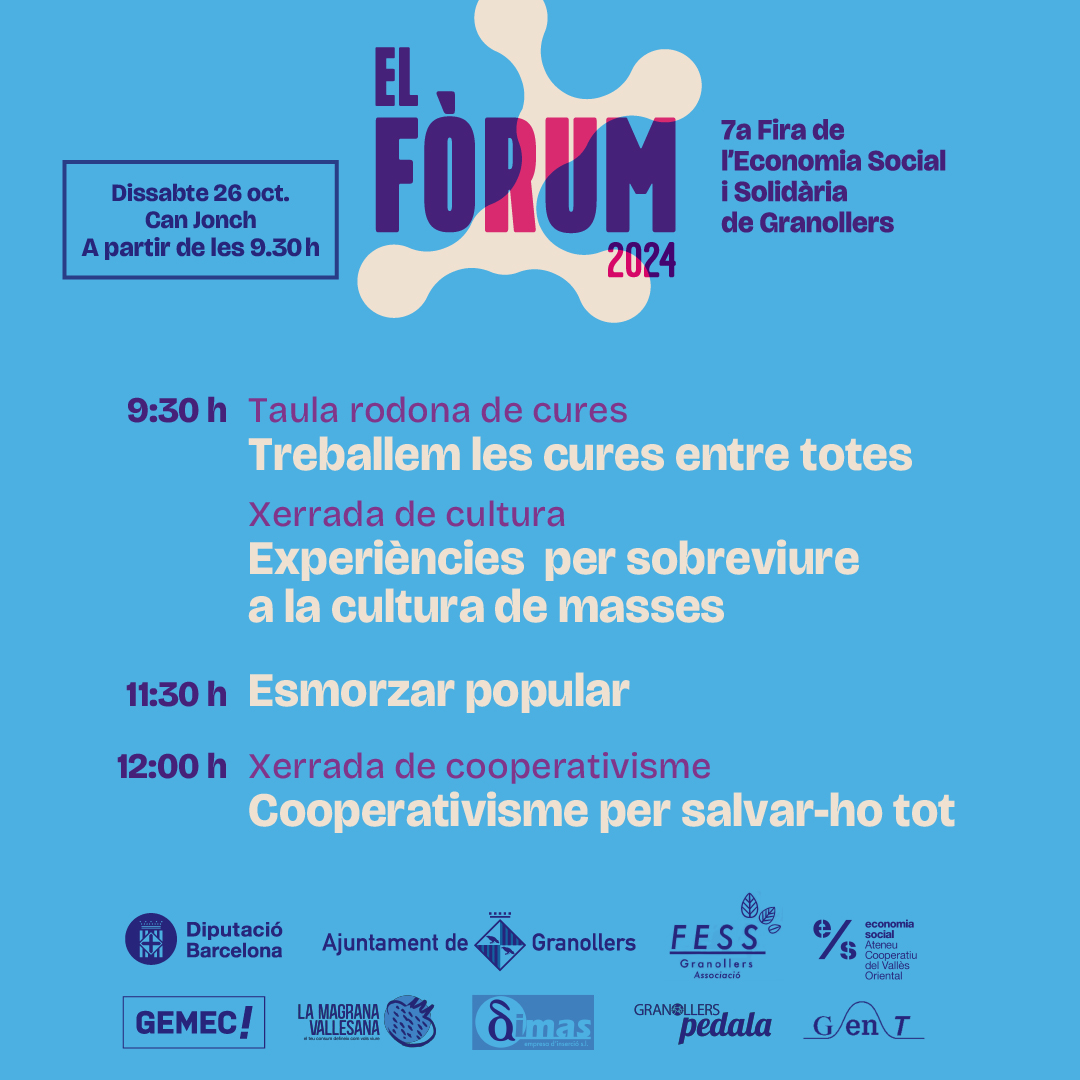 Treu l'agenda o el google calendar 😜 i reserva la data!

🗓️26 oct 
⌚️A partir de les 9.30h
📍<a href="/CanJonch/">CanJonch.CC Pau</a> 

  Voleu saber què hi trobaràs? 🧵👇