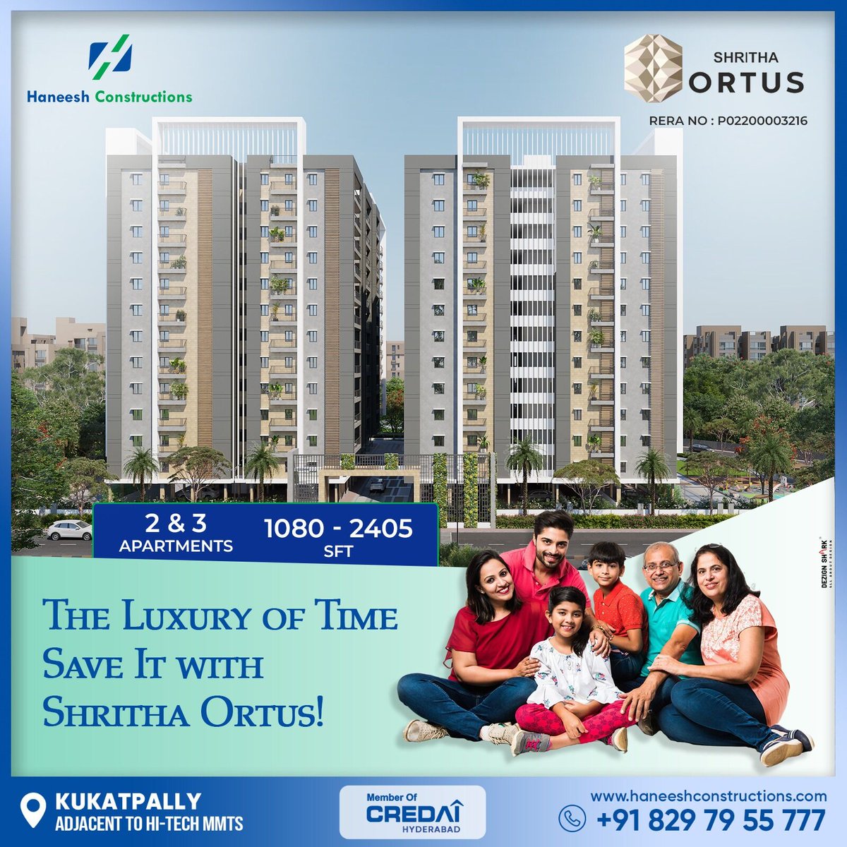 HaneeshConc01's tweet photo. Make Every Moment Matter at Shritha Ortus

Discover 2 &amp; 3 BHK apartments (1080-2405 sq. ft.) in Kukatpally. Comfort, convenience &amp; cherished moments await! 🏡✨

📞 +91 829 79 55 777
🌐 https://t.co/K6HPakHKIC

#ShrithaOrtus #LuxuryLiving #Kukatpally #Hyderabadrealestate https://t.co/R0bvzrGZbe