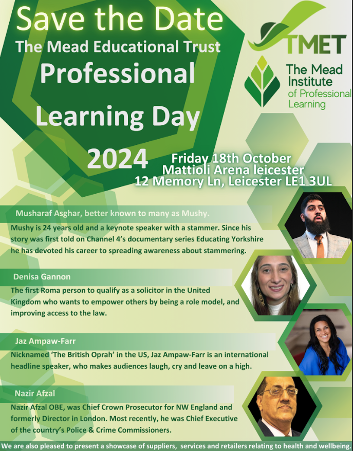 I'm hobnobbing with some impressive humans today! Not only <a href="/MusharafAsghar/">Mushy</a> <a href="/nazirafzal/">nazir afzal</a> and <a href="/DenisaGannon/">Denisa Gannon</a> but also the 1500 everyday heroes at <a href="/TMETrust/">The Mead Educational Trust</a> ! See you there!